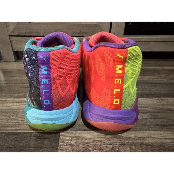 PUMA Melo MB.01 Be You Laflare Mens Size 10.5 - 376813-01 - Lamelo Ball Colorful - Picture 12 of 16